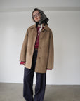 Leather suède JK coat