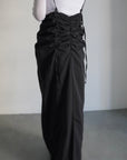 Shirring strap skirt