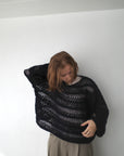 Design pattern sheer knit