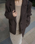 Pin stripe wool JK