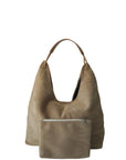 Suède round taught bag