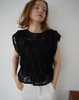 Embroidery code tops