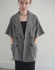 Summer tweed half sleeve JK