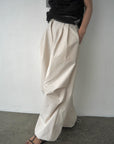 Water repellent parachute pants