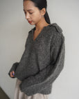 Boucle color knit