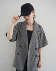 Summer tweed half sleeve JK