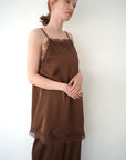 【SET】AJ Asymmetry race camisole