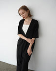 V neck jump suit