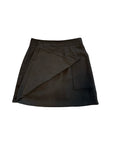 Pocket rap mini skirt