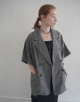 Summer tweed half sleeve JK