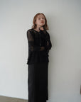 Slab 3D knit top