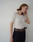 【6/5-発売】Heart dot back open T