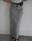 Switching long skirt