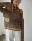 Slab 3D knit top