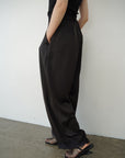 【SET】Race satin pants