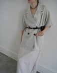 Summer tweed half sleeve JK