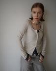 Layered lib cardigan