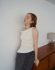 Drape asymmetry top