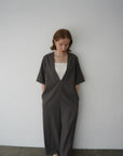 V neck jump suit