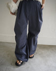 Water repellent parachute pants