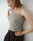 One shoulder lib top