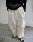Water repellent parachute pants
