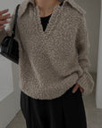 Boucle color knit