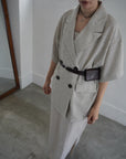 Summer tweed half sleeve JK