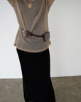 Sier lamé pullover