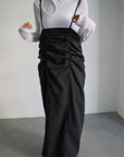 Shirring strap skirt