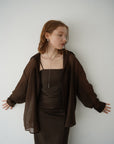 Wrinkle processing shirt