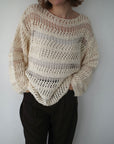 Design pattern sheer knit