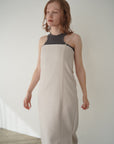 Twill camisole one-piece