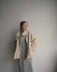 SS Flare design trench coat