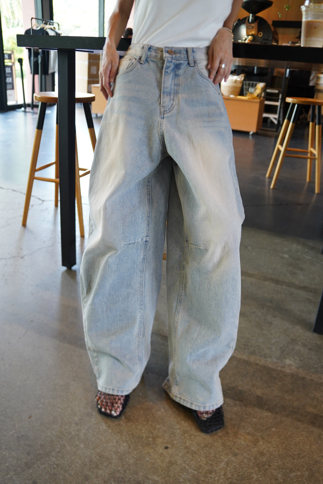 ブリーチデニムサボちゃんチャーム　蘭さん ブリーチデニムサボちゃんチャーム 蘭さん LABORATORY（ラボレイトリー