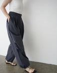 Water repellent parachute pants