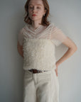 Shaggy bare top
