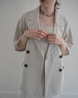 Summer tweed half sleeve JK
