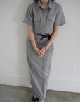 Switching long skirt