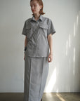 Switching long skirt