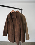 Leather suède JK coat