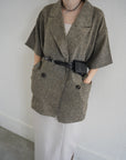 Summer tweed half sleeve JK