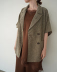 Summer tweed half sleeve JK