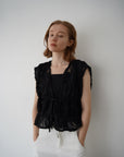 Embroidery code tops