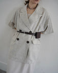 Summer tweed half sleeve JK