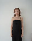 Twill camisole one-piece
