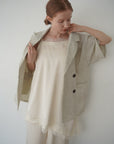 Summer tweed half sleeve JK