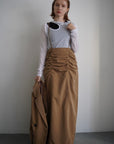 Shirring strap skirt