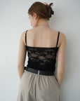 Back race cupin camisole