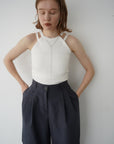 Double strap American sleeve tank